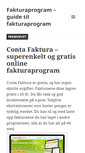 Mobile Screenshot of fakturaprogrammer.com